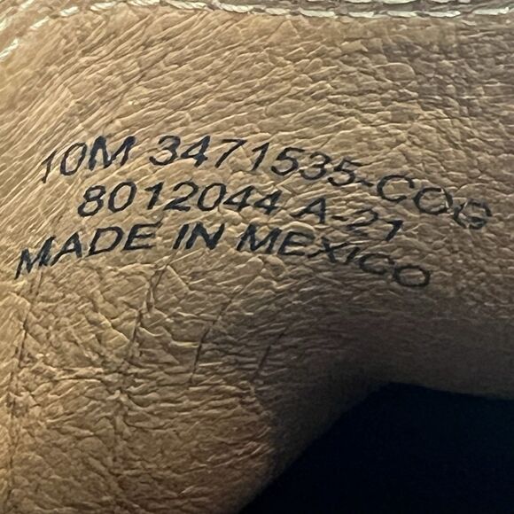 Frye Womens Size 10 Carson Chelsea Brown Leather Booties - Picture 8 of 8